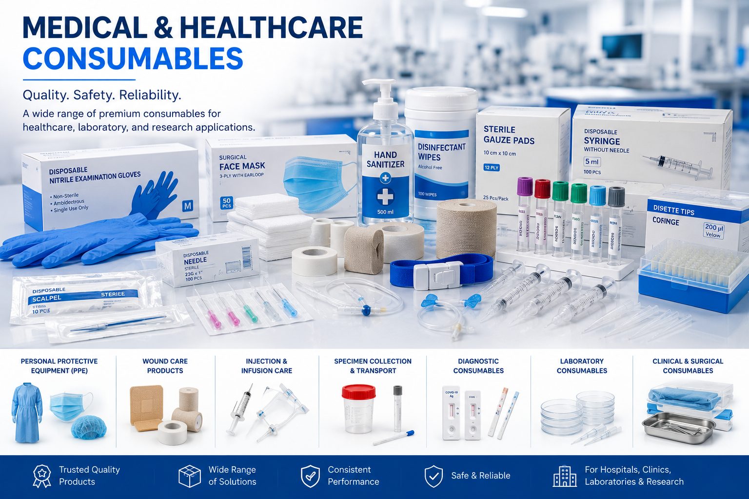 Category image for Medical & Healthcare Consumables