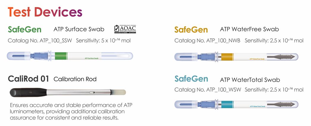 ATP Hygiene Monitoring System - SafeGen Touch Luminometer