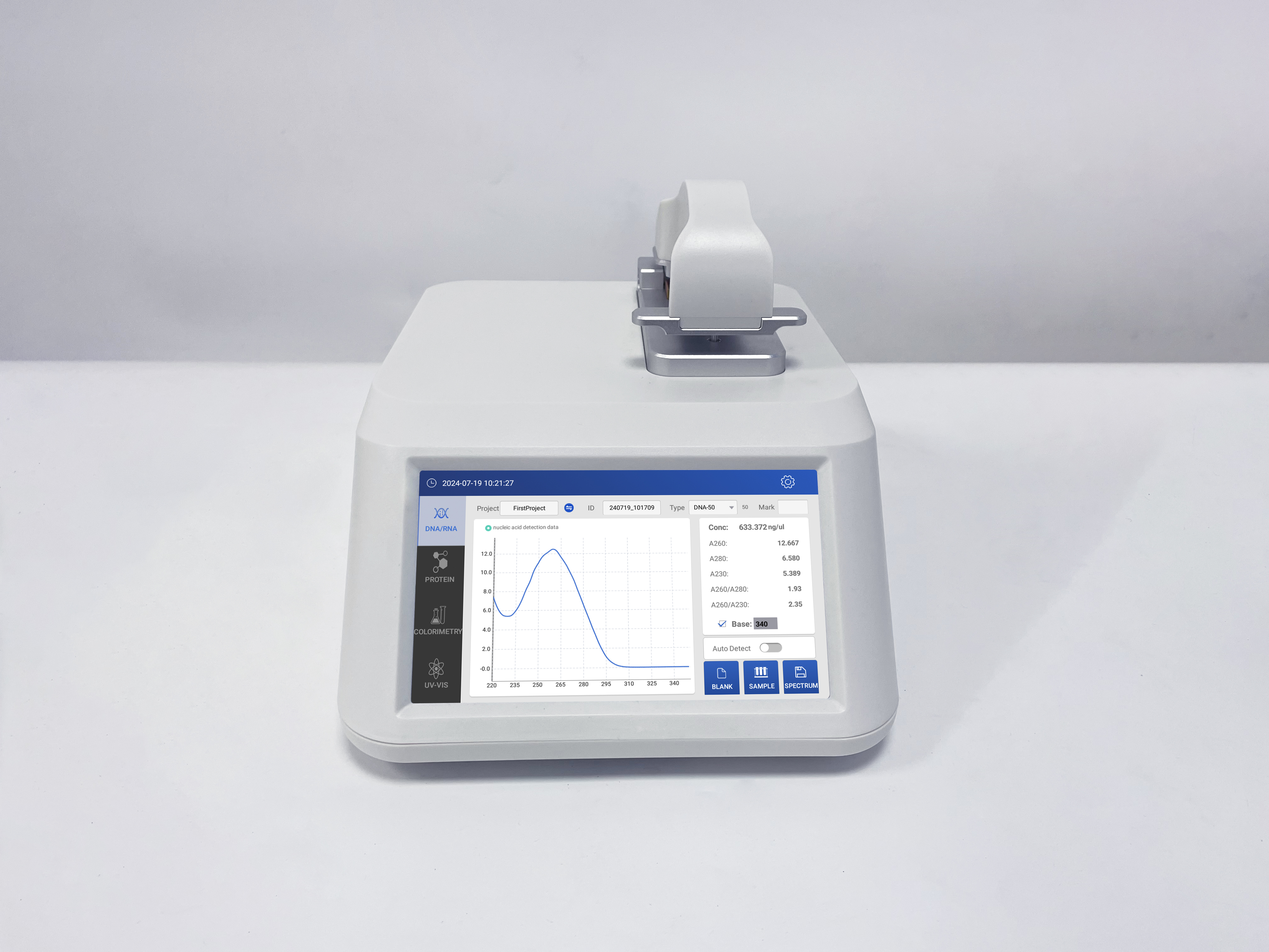 NanoOne Microspectrophotometer