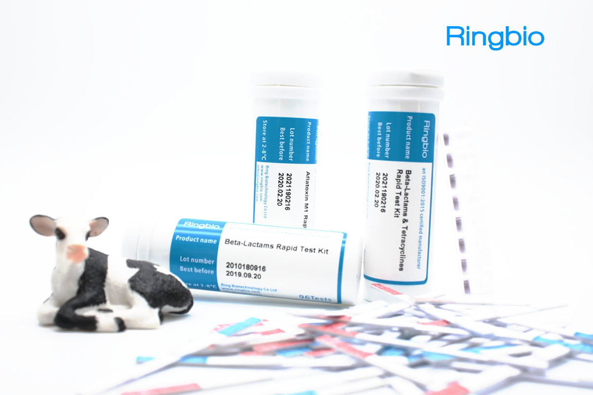 Tetra, cefalexin, beta, melamine, aflatoxin M1, TCBMA 5in1 rapid test kit
