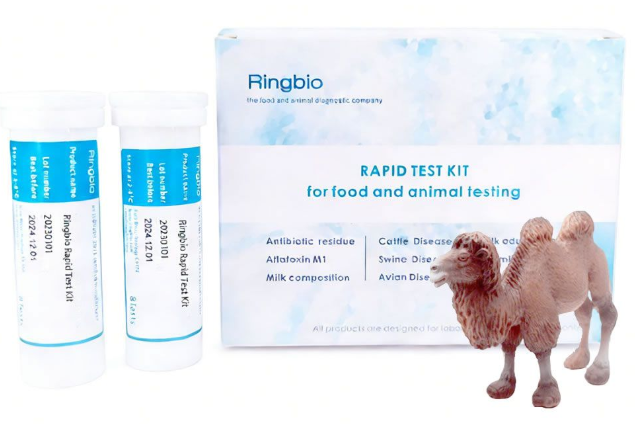 Camel milk fraud test kit - bovine milk from camel milk