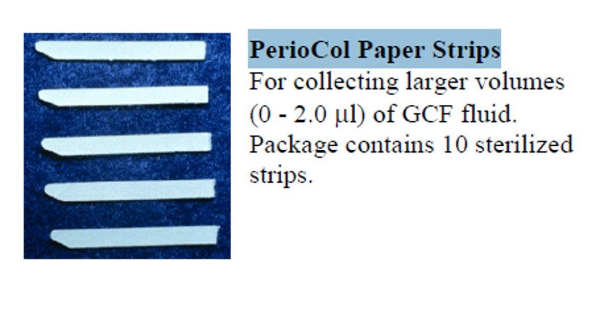 PerioCol Paper Strips
