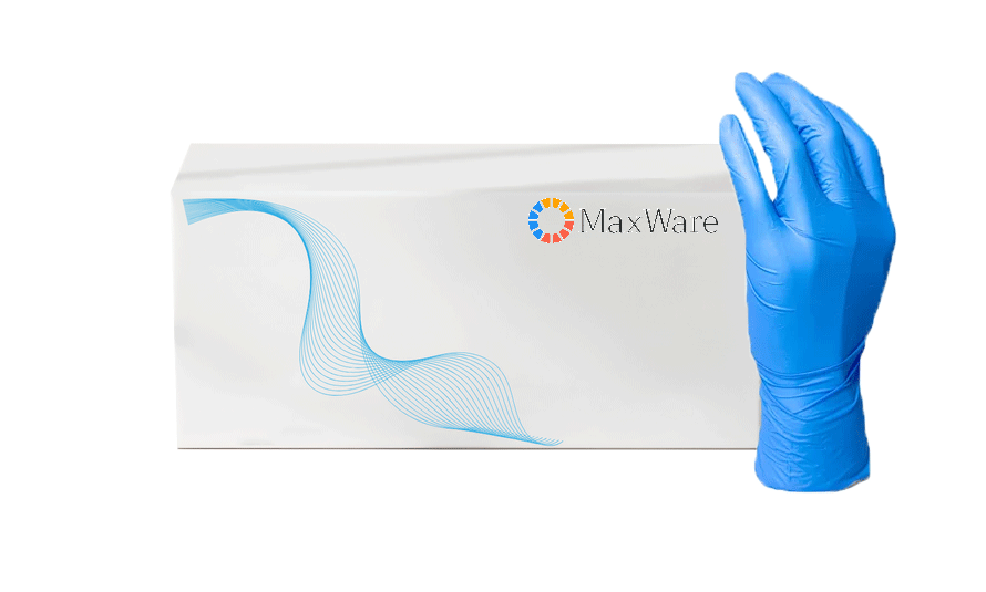 Nitrile Examination Gloves Powder Free Purple