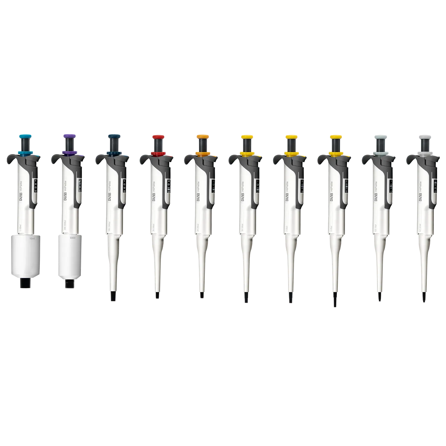HiPette Colorful Fully Autoclavable Mechanical Pipette